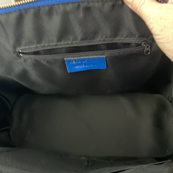 Set of 2 Blue Vera Pelle Handbags - Picture 5 of 17